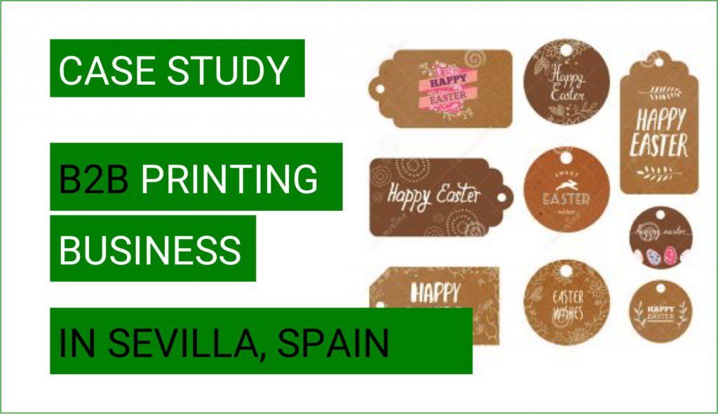 Magento case study printing business spain