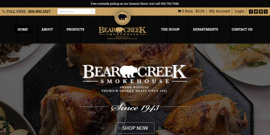 Bear creek smokehouse Magento 2